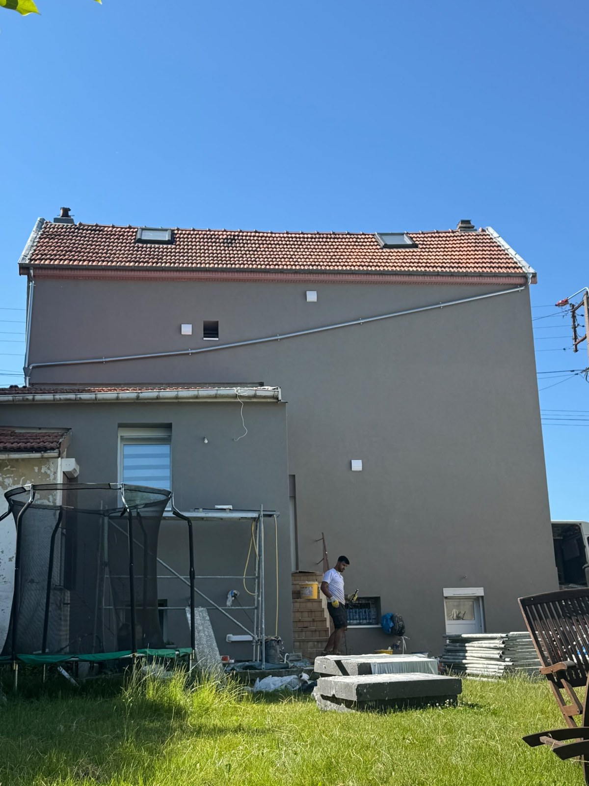 Façade arrière après travaux