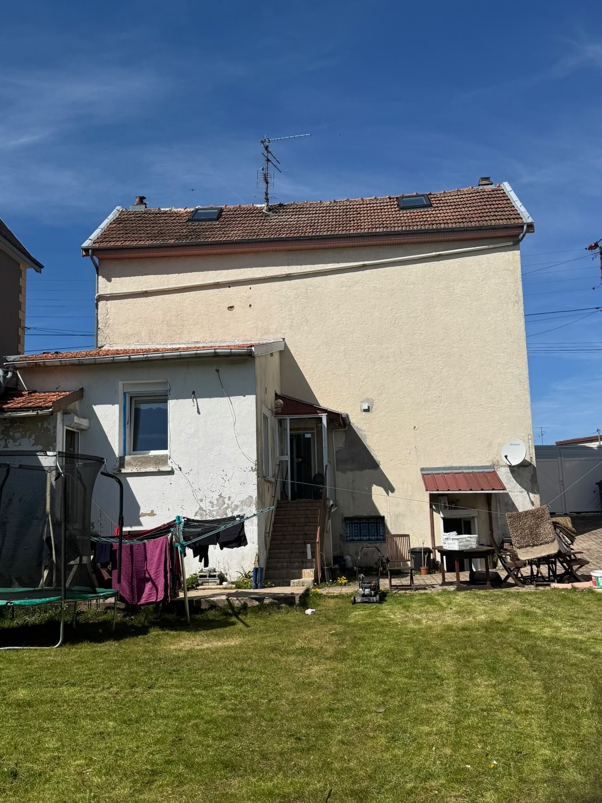 Façade arrière avant travaux